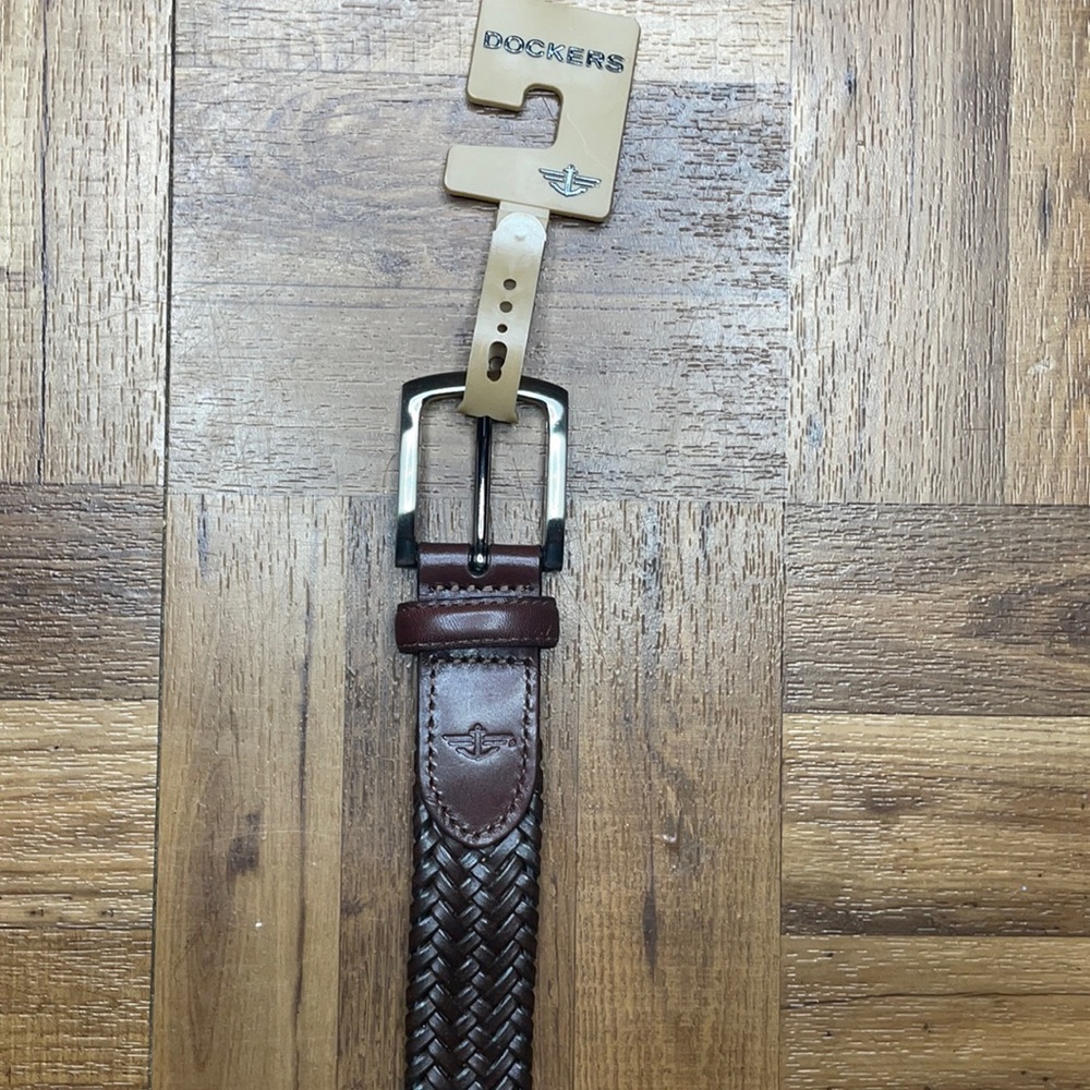 Dockers Elevated Basket Weave Braided Belt